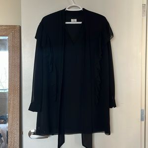 Wilfred black mini dress size XXS